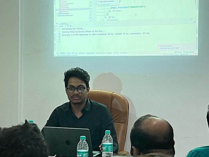 Reviewing code with a group at close quarters